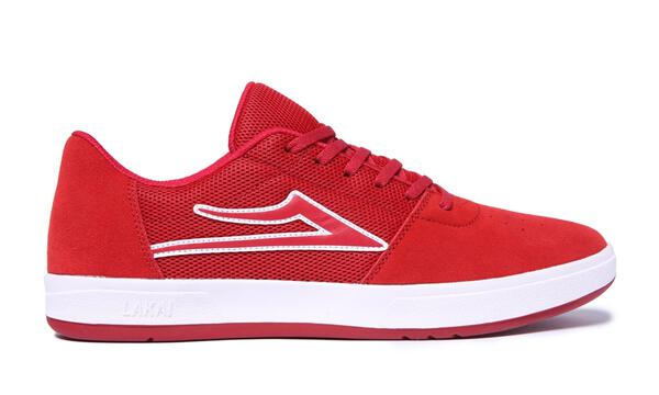 BRIGHTON Red Suede