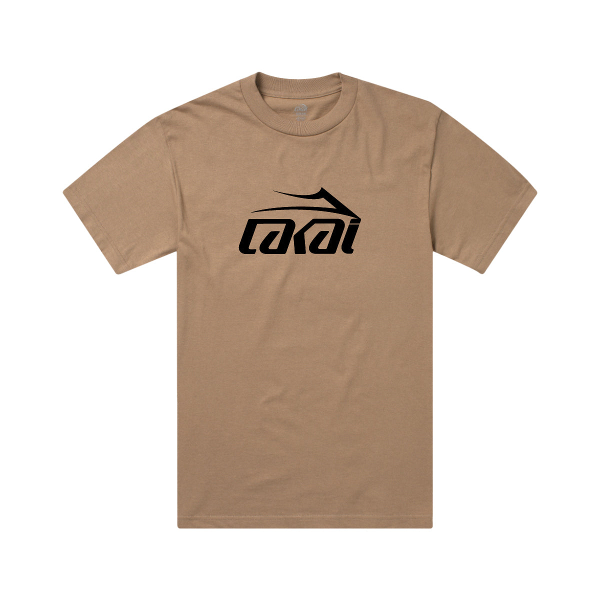 BASIC SS TEE DUSTY BROWN