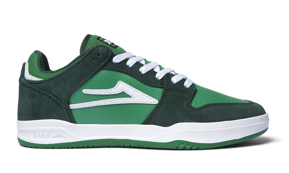 TELFORD LOW Green Suede