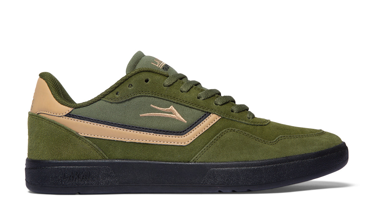 TERRACE Olive Suede